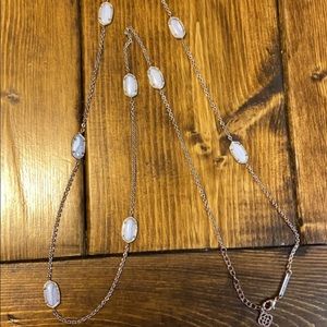 Not for Sale - Sold - Blue Lace Agate Kendra Scott